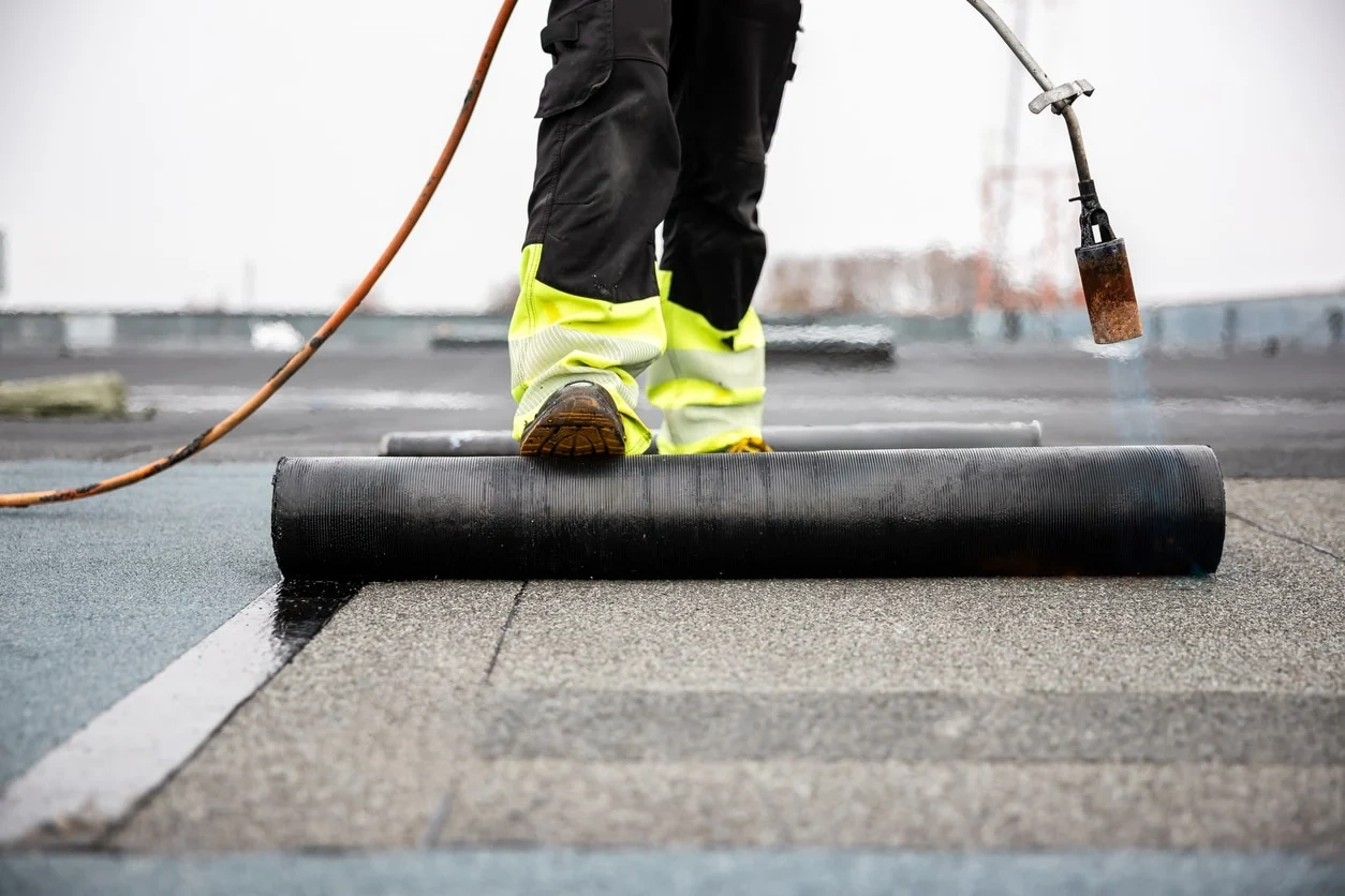 commercial flat roofing services